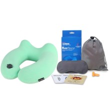 浅绿色(送眼罩+耳塞+收纳袋）