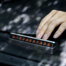 临时停车专用号码牌