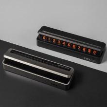 临时停车专用号码牌