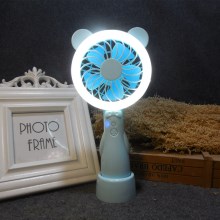YC012A台灯风扇/小熊蓝色