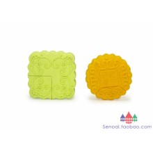 订制中秋月饼礼品U盘32g卡通U盘公司LOGO开模定制任何形状