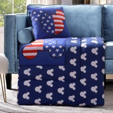 金典米奇抱枕被