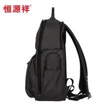 恒源祥（HYX）经典商务双肩背包 黑色/灰色/咖啡色
