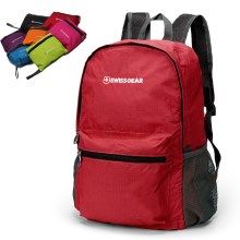 瑞士军刀折叠双肩包运动户外包轻便骑行背包便携旅行背包