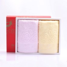 洁丽雅纯棉毛巾 两条装