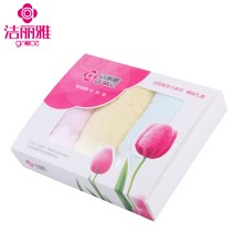 洁丽雅纯棉毛巾 3条礼盒装