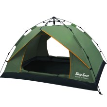 三人全自动液压速开帐篷 军绿色