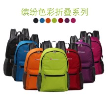 工厂定制瑞士军刀防水折叠双肩包SA-8808礼品订制学生书包