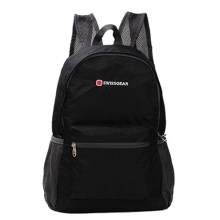 工厂定制瑞士军刀防水折叠双肩包SA-8808礼品订制学生书包