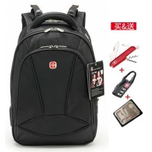 军刀包十字防水耐磨透气减负双肩电脑背包送密码锁SA4004