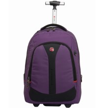 商务拉杆包礼品定制印logo男女青年时尚旅行包瑞士军刀单杆行李包