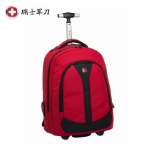 商务拉杆包礼品定制印logo男女青年时尚旅行包瑞士军刀单杆行李包